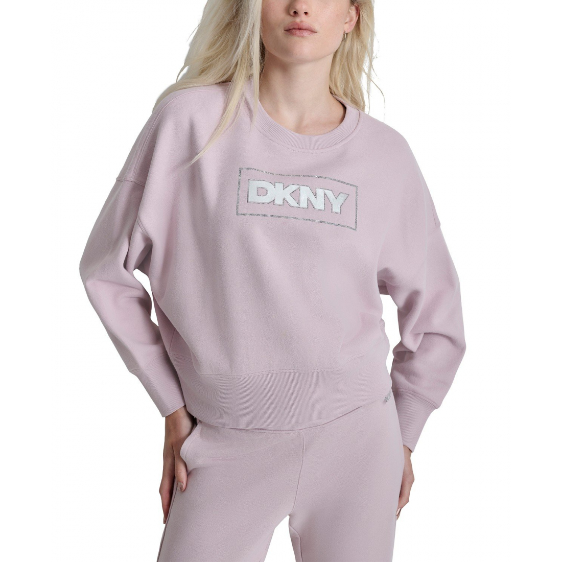 Sweatshirt 'Rhinestone Crewneck Fleece' pour Femmes