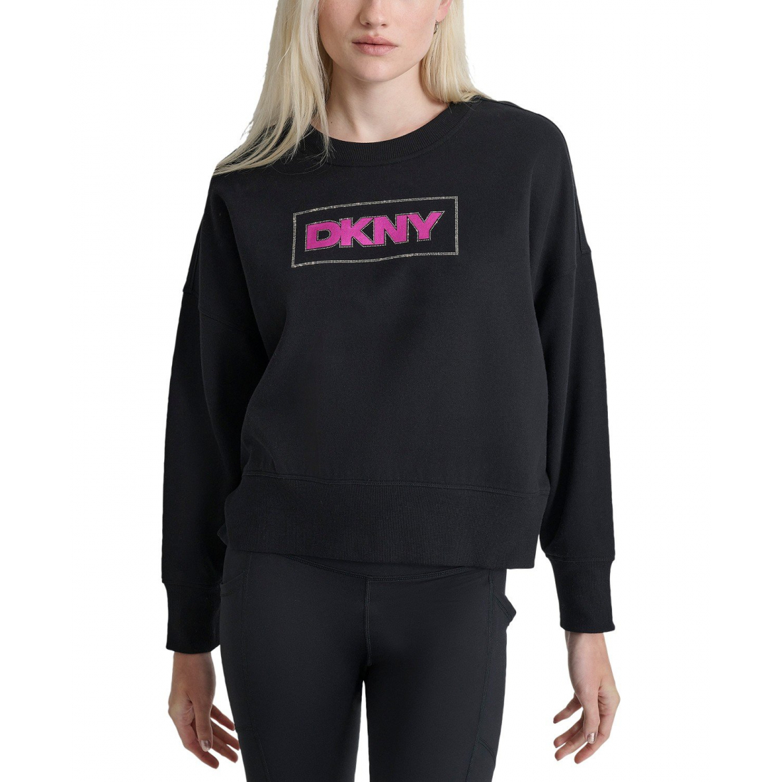 Sweatshirt 'Rhinestone Crewneck Fleece' pour Femmes