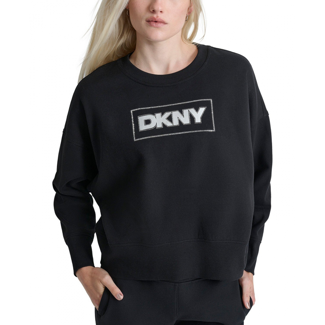 Sweatshirt 'Rhinestone Crewneck Fleece' pour Femmes