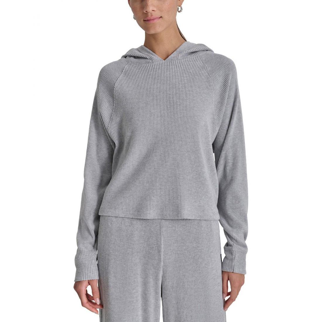 Sweatshirt à capuche  'Sport Ribbed Pullover' pour Femmes