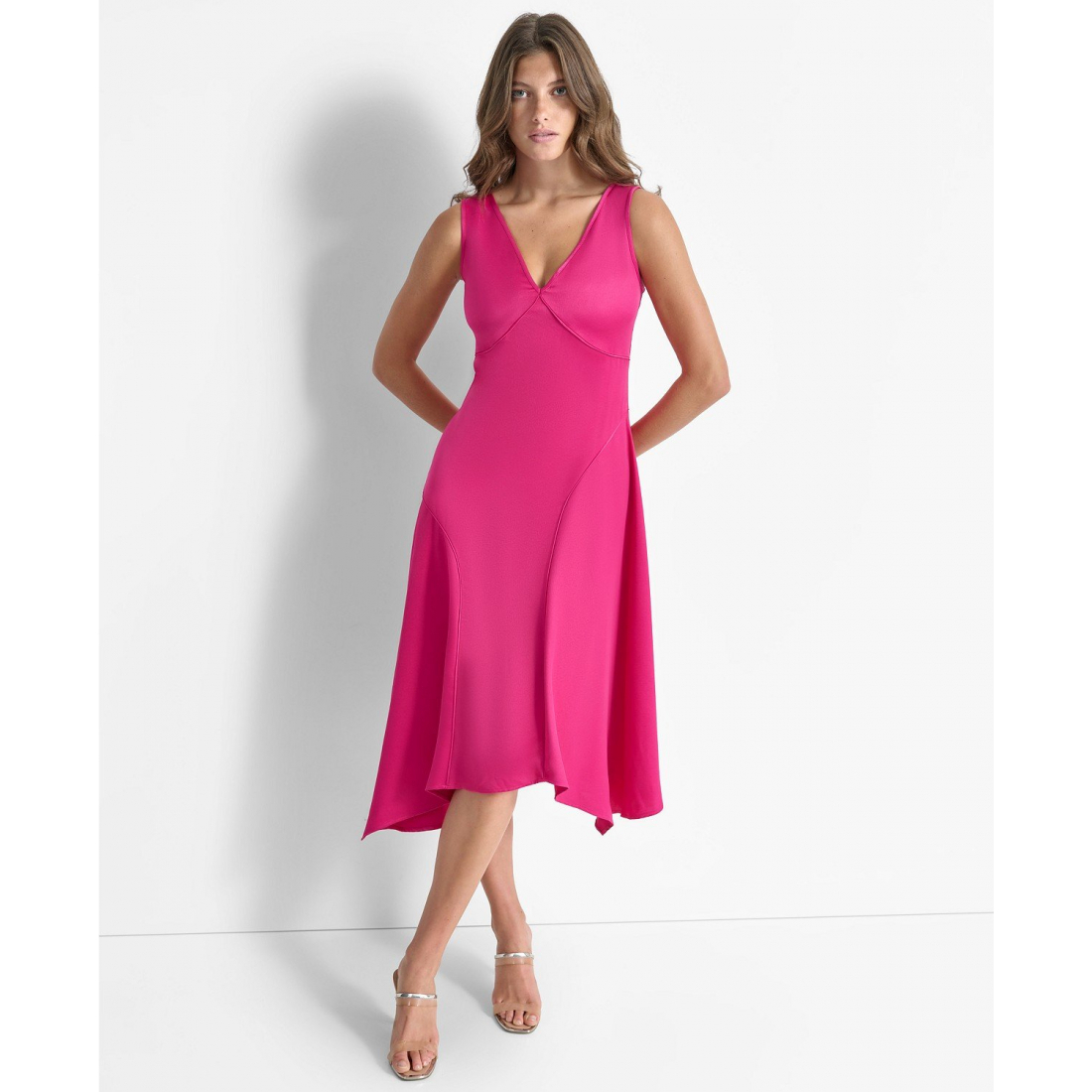 Robe sans manches 'V-Neck' pour Femmes