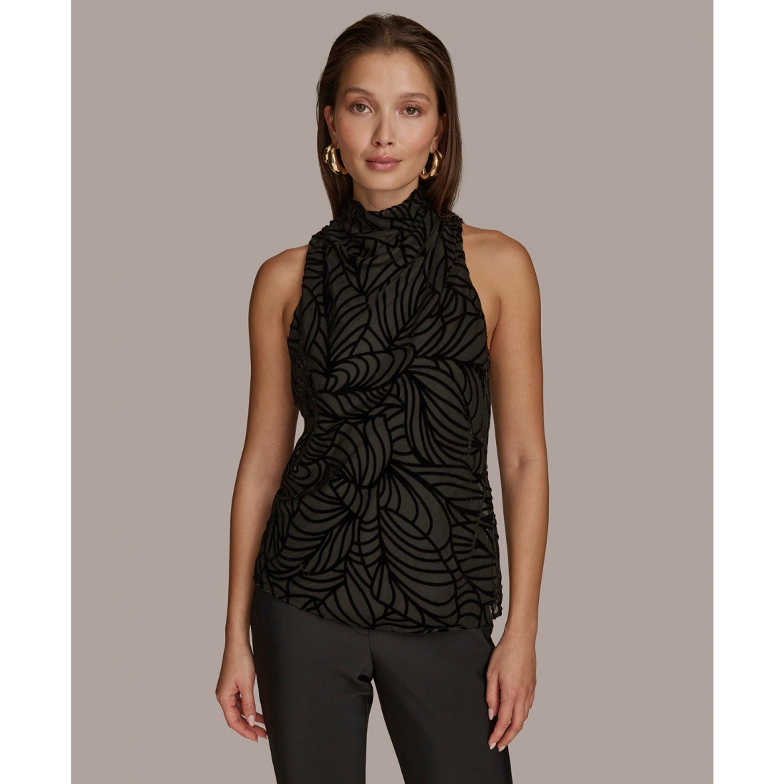 Haut sans manches 'Velvet Burnout' pour Femmes