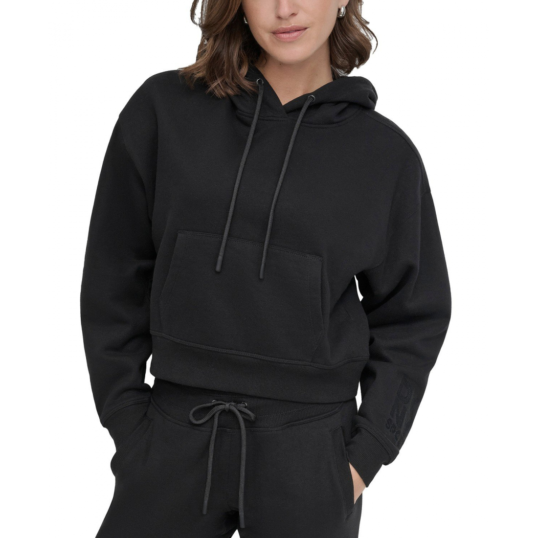 Sweatshirt à capuche  'Sport Cropped Logo' pour Femmes