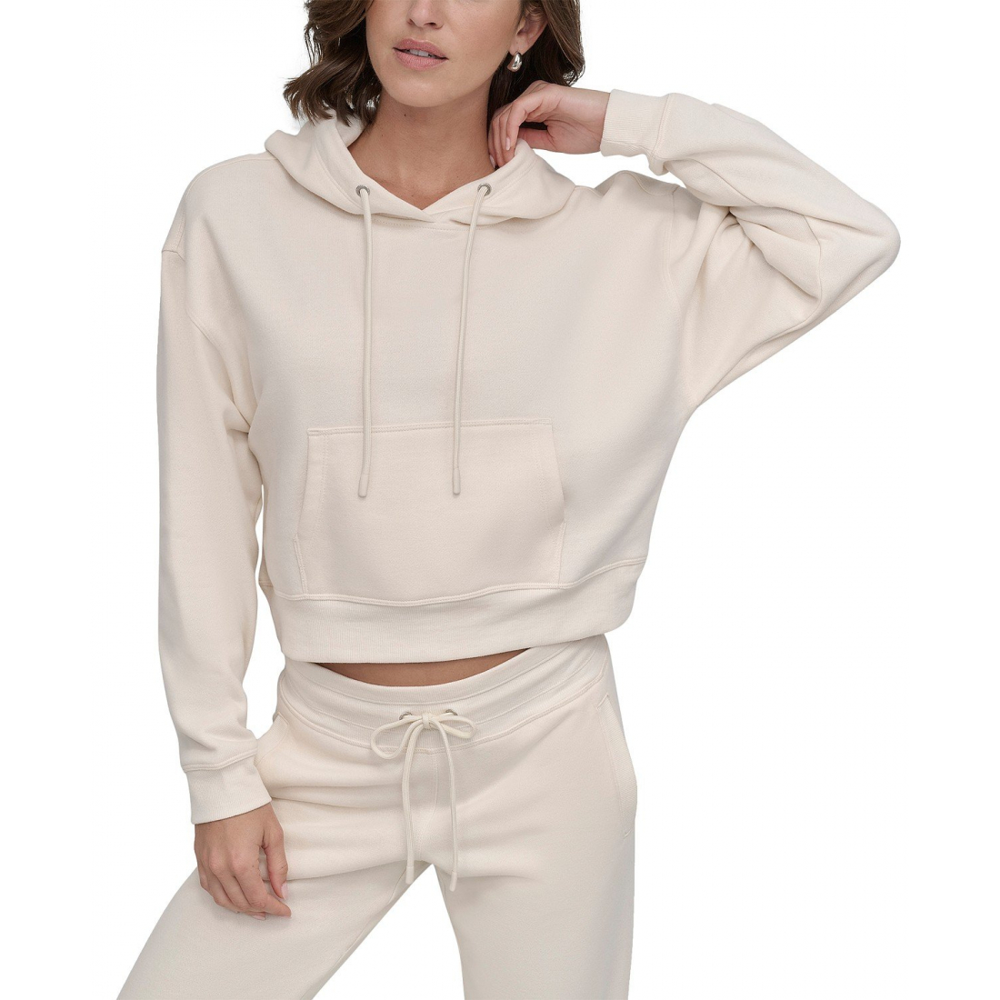 Sweatshirt à capuche  'Sport Cropped Logo' pour Femmes