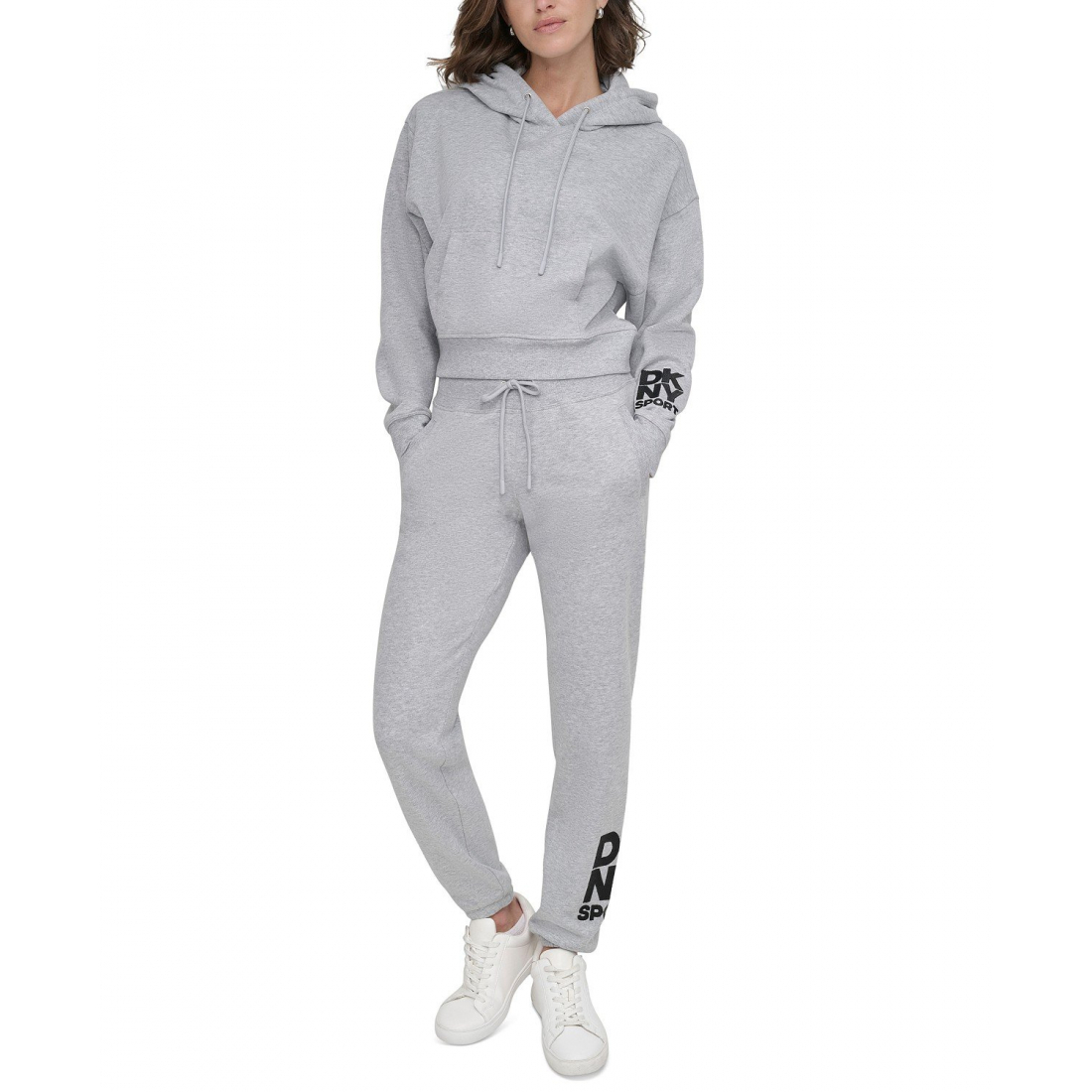 Sweatshirt à capuche  'Sport Cropped Logo' pour Femmes