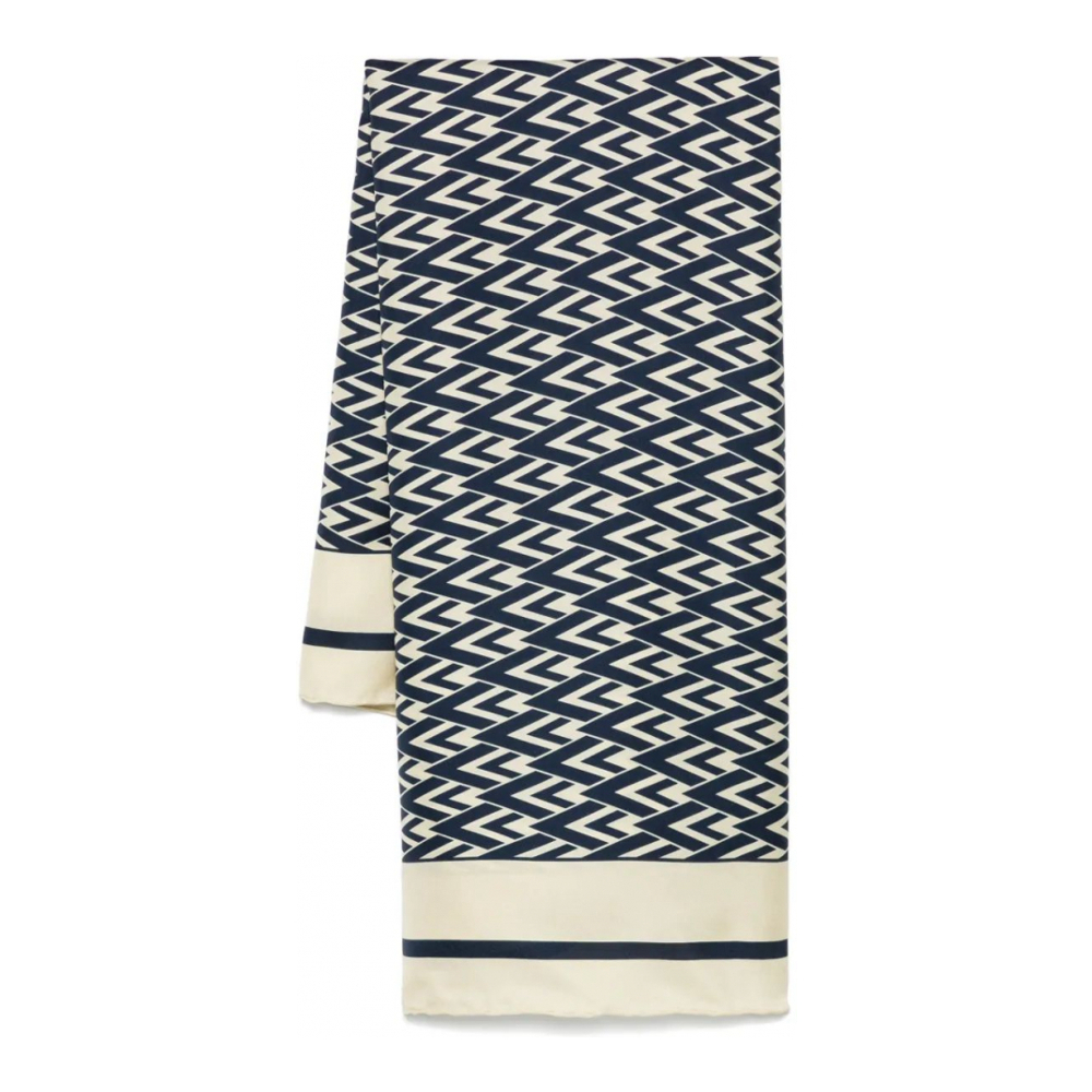Foulard en soie 'Geometric-Patterned' pour Hommes