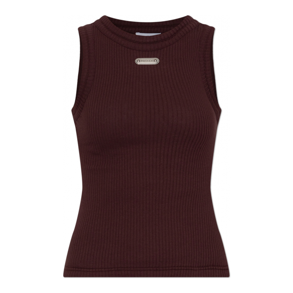 'With Logo' Trägershirt für Damen