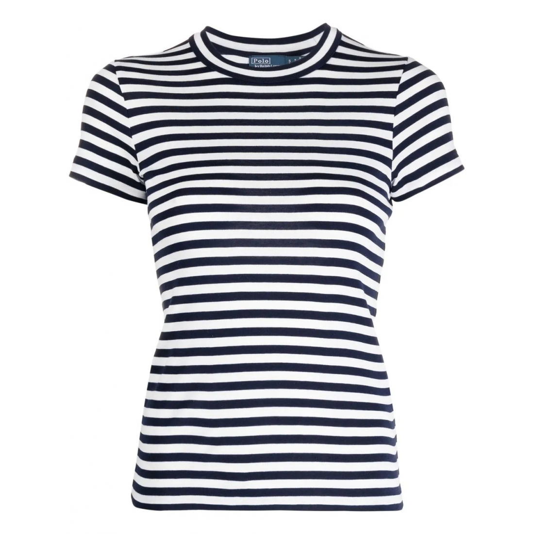 Women's 'Stripe-Print Ribbed' T-Shirt