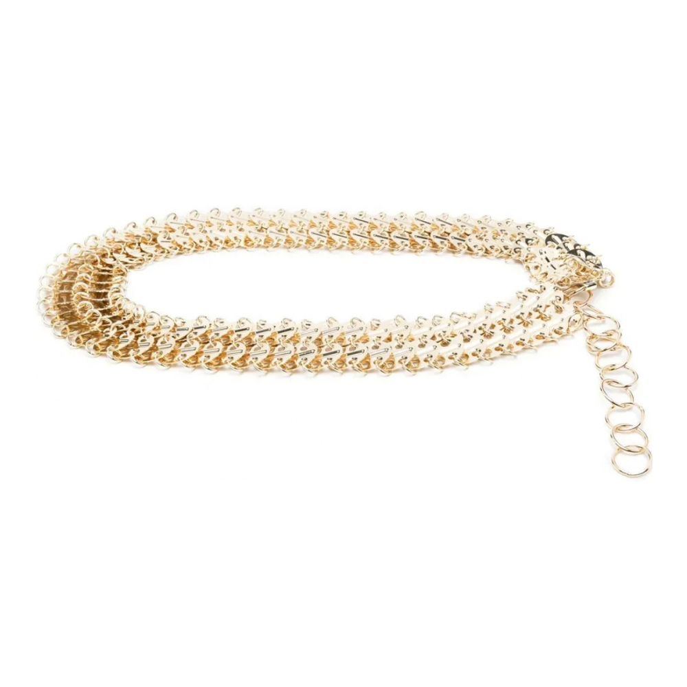 Ceinture 'Chain-Link Clasp-Fastening' pour Femmes