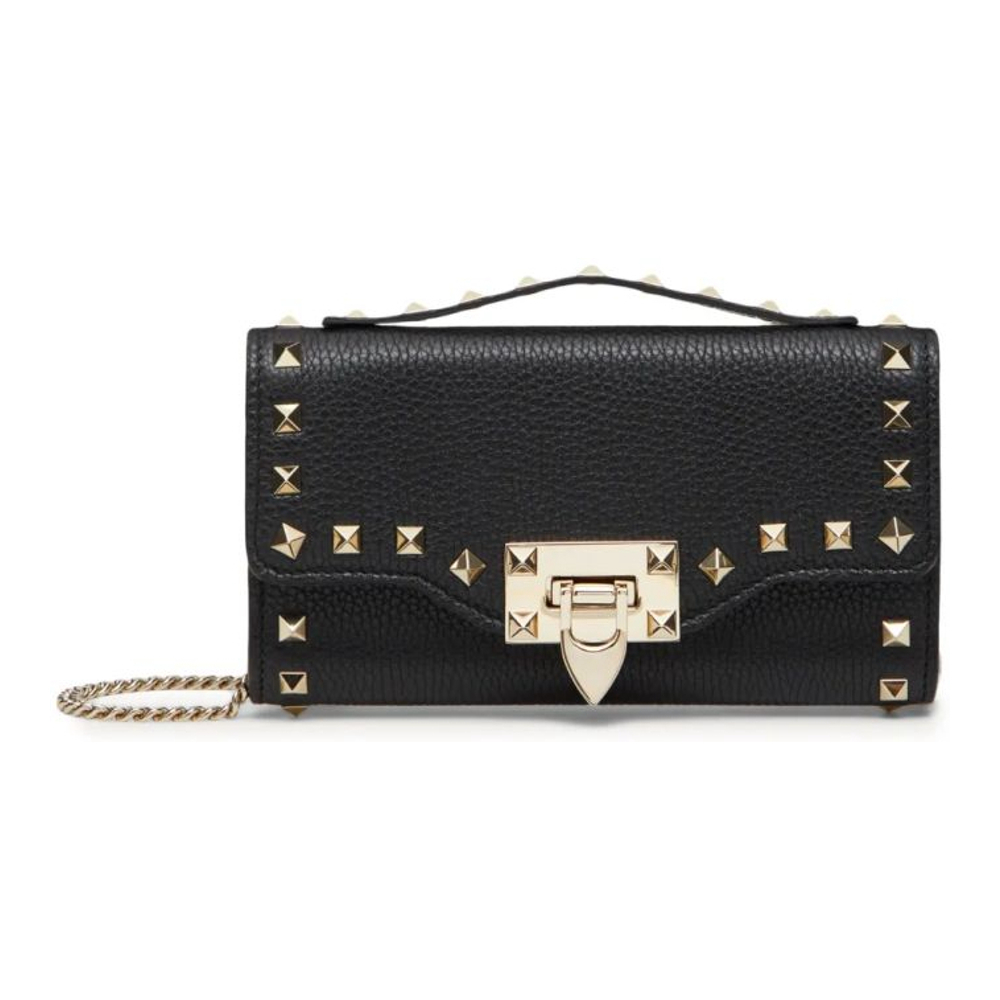 Women's 'Rockstud' Chain Wallet