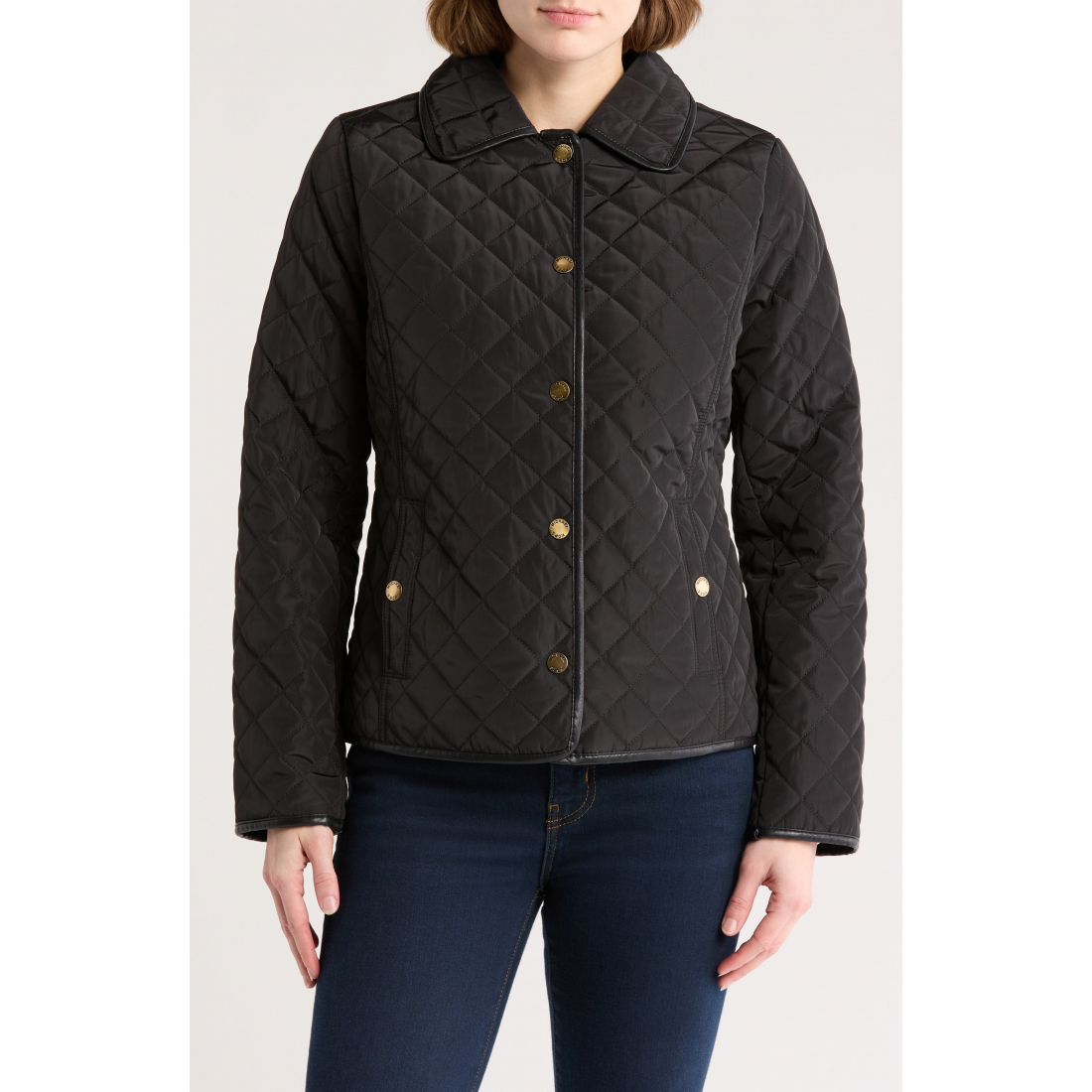 'Diamond Quilt Jacket' pour Femmes