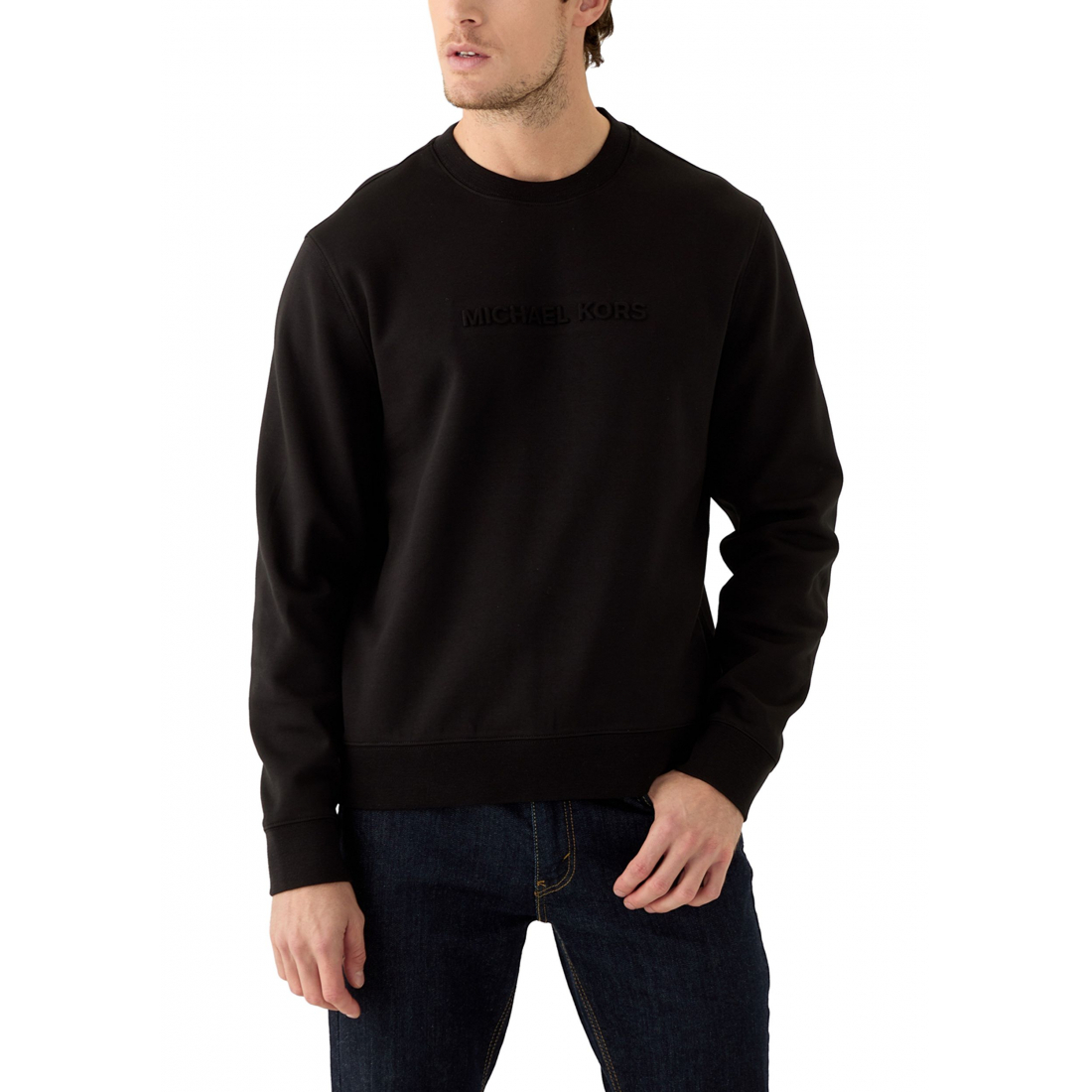 Men's 'Embossed Logo Crew Neck' Sweatshirt