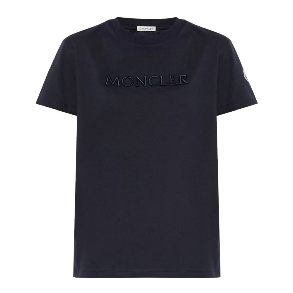 T-shirt 'Logo-Embroidered' pour Femmes