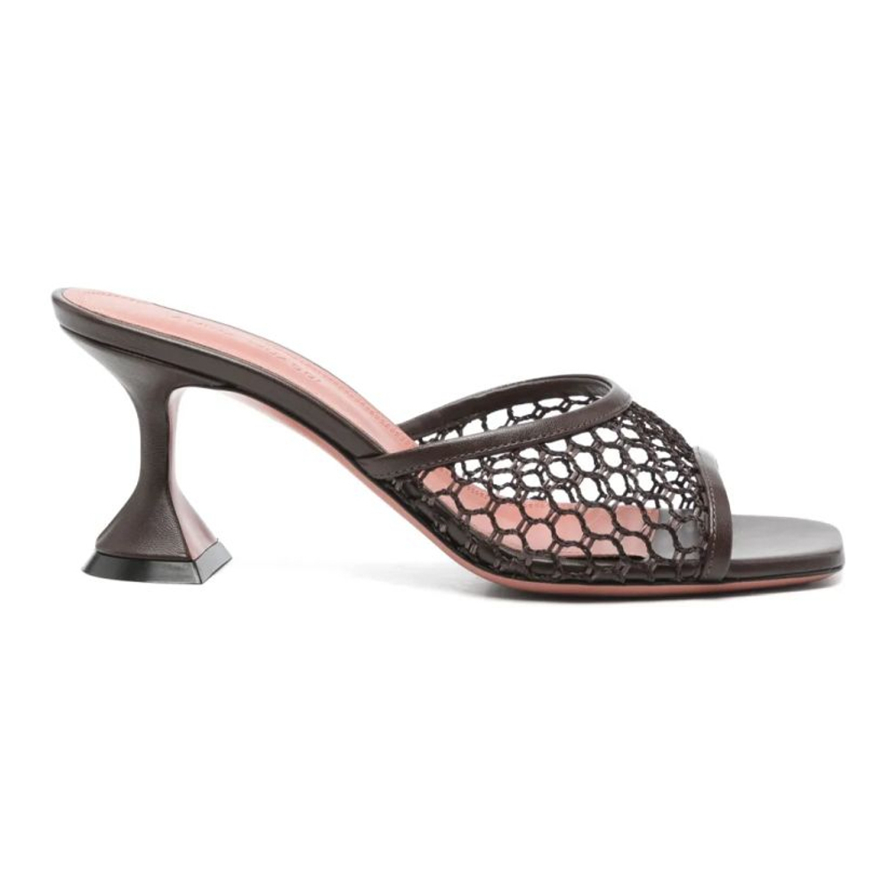 Mules à talon 'Fishnet' pour Femmes