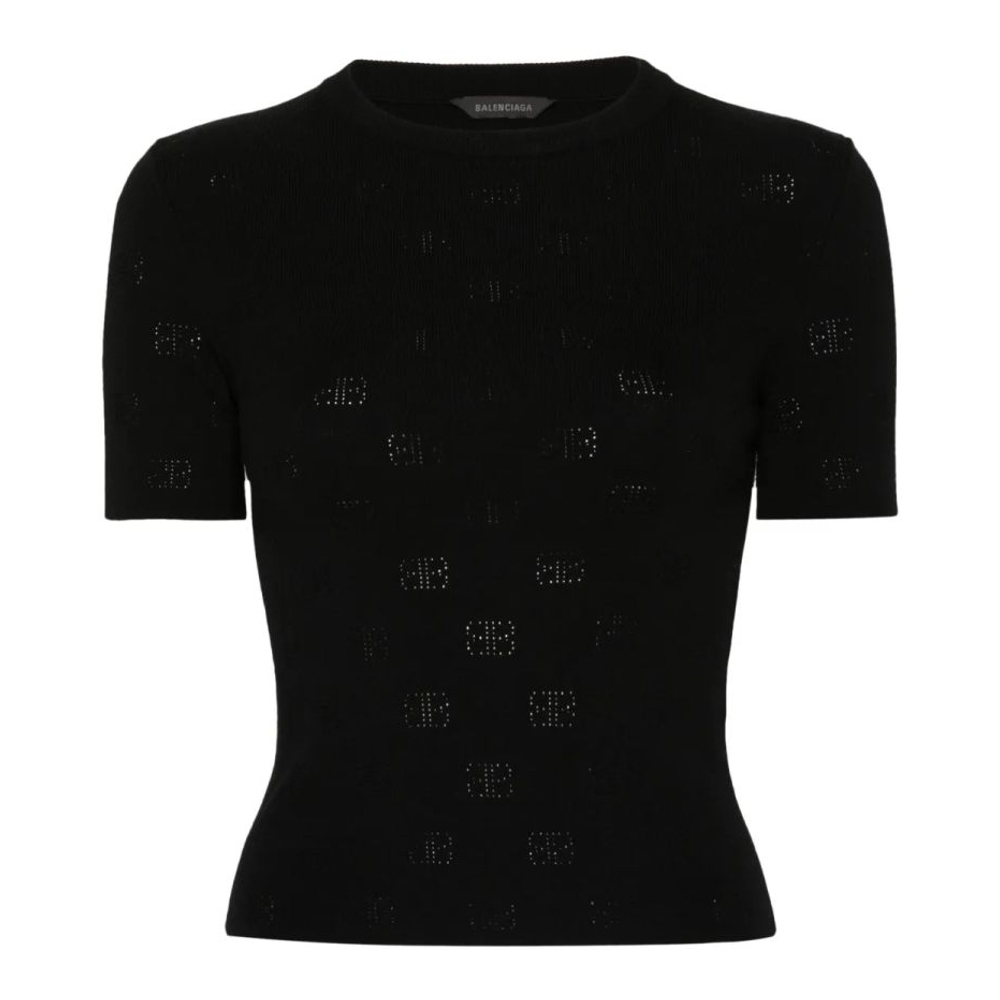T-shirt 'Bb Pointelle-Knit' pour Femmes
