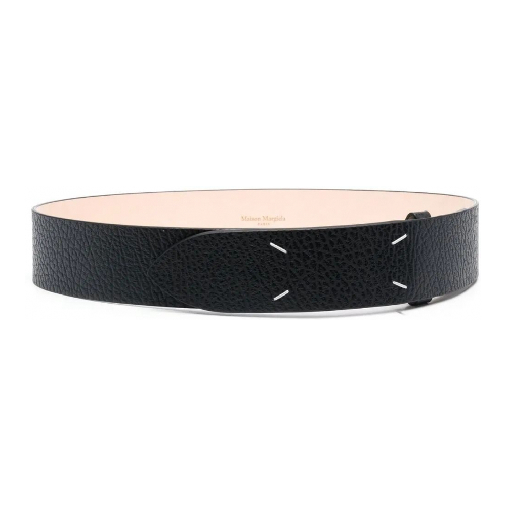 Ceinture 'Grained Four-Stitch' pour Hommes