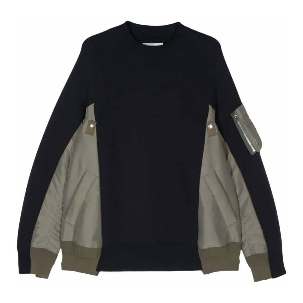 Sweatshirt 'Panelled' pour Hommes