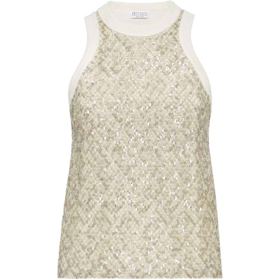 Débardeur 'Sequinned Embroidered' pour Femmes