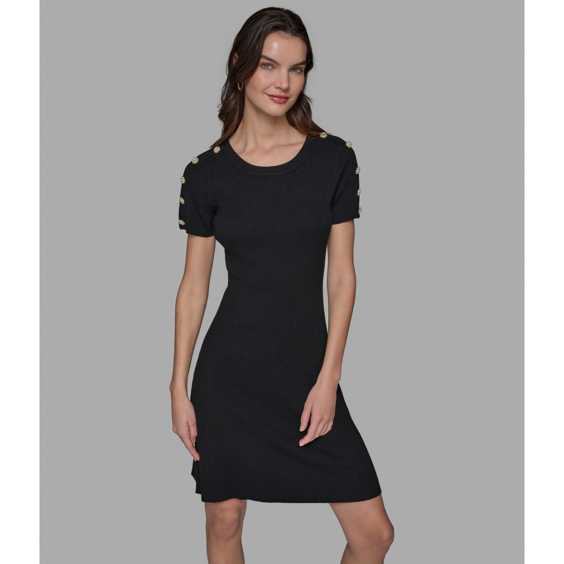 Women's 'With Buttons Sweater' Dress