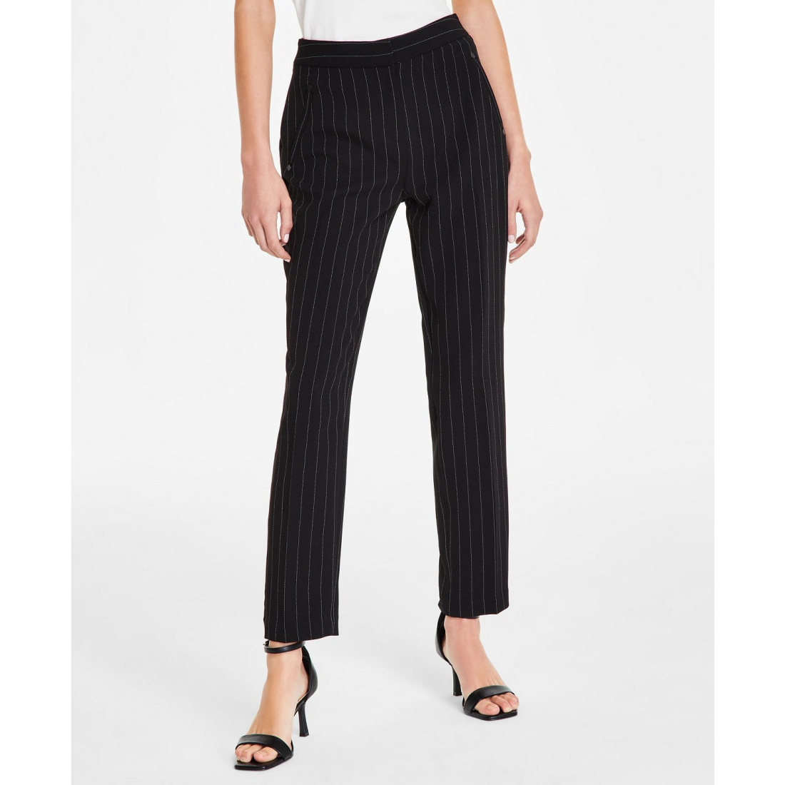 Women's 'Slim Pinstripe' Trousers