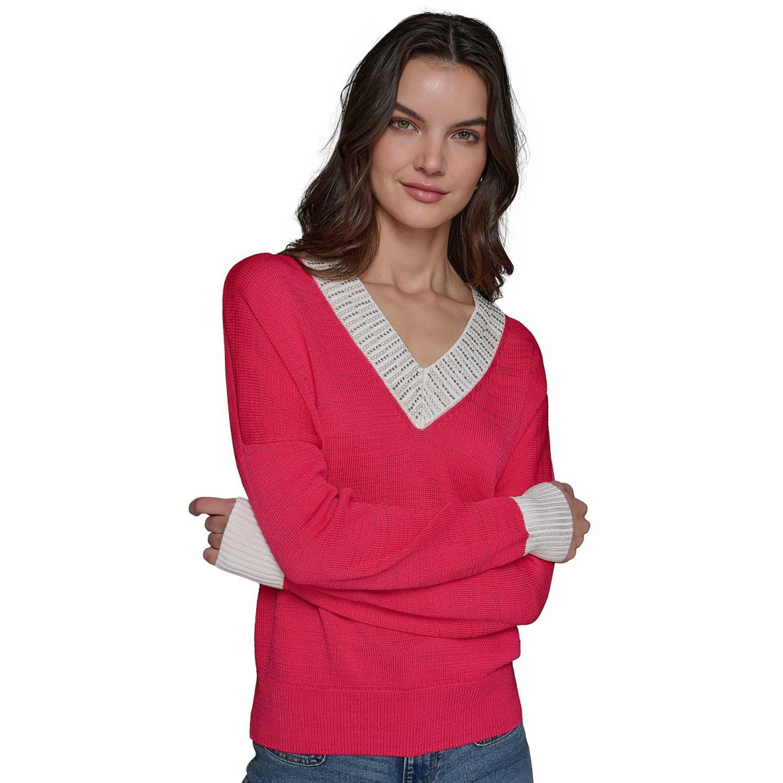 Women's 'Embellished V-Neck'