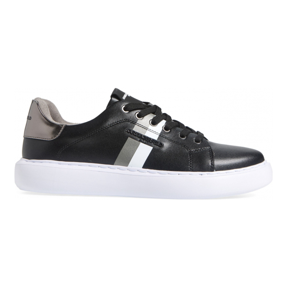 Men's 'Side Stripe Logo' Sneakers