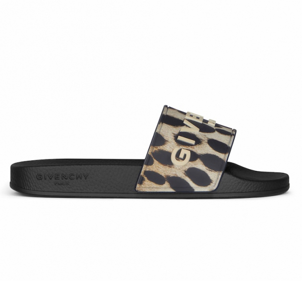 Women's 'With Leopard Print' Slides