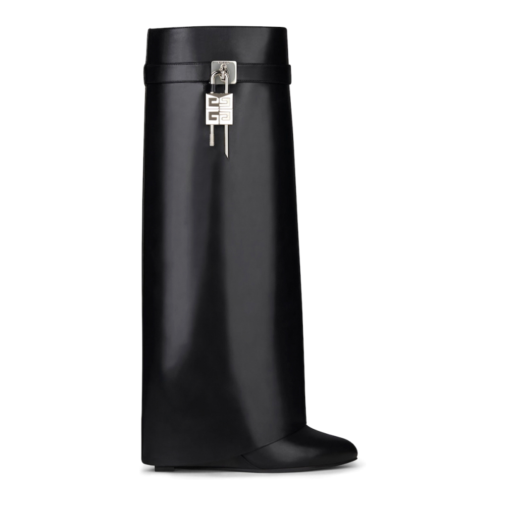 Women's 'Large Shark Lock' Long Boots