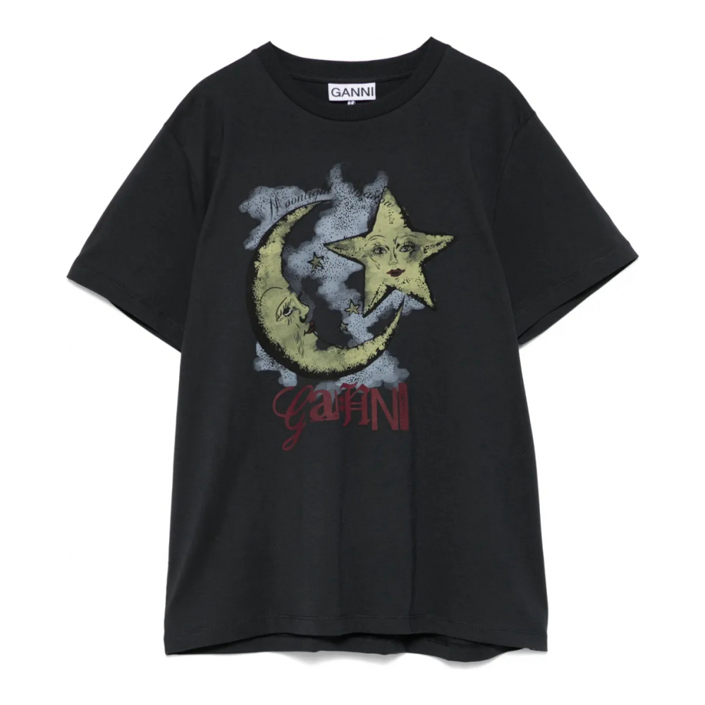 T-shirt 'Moonlight-Print' pour Femmes