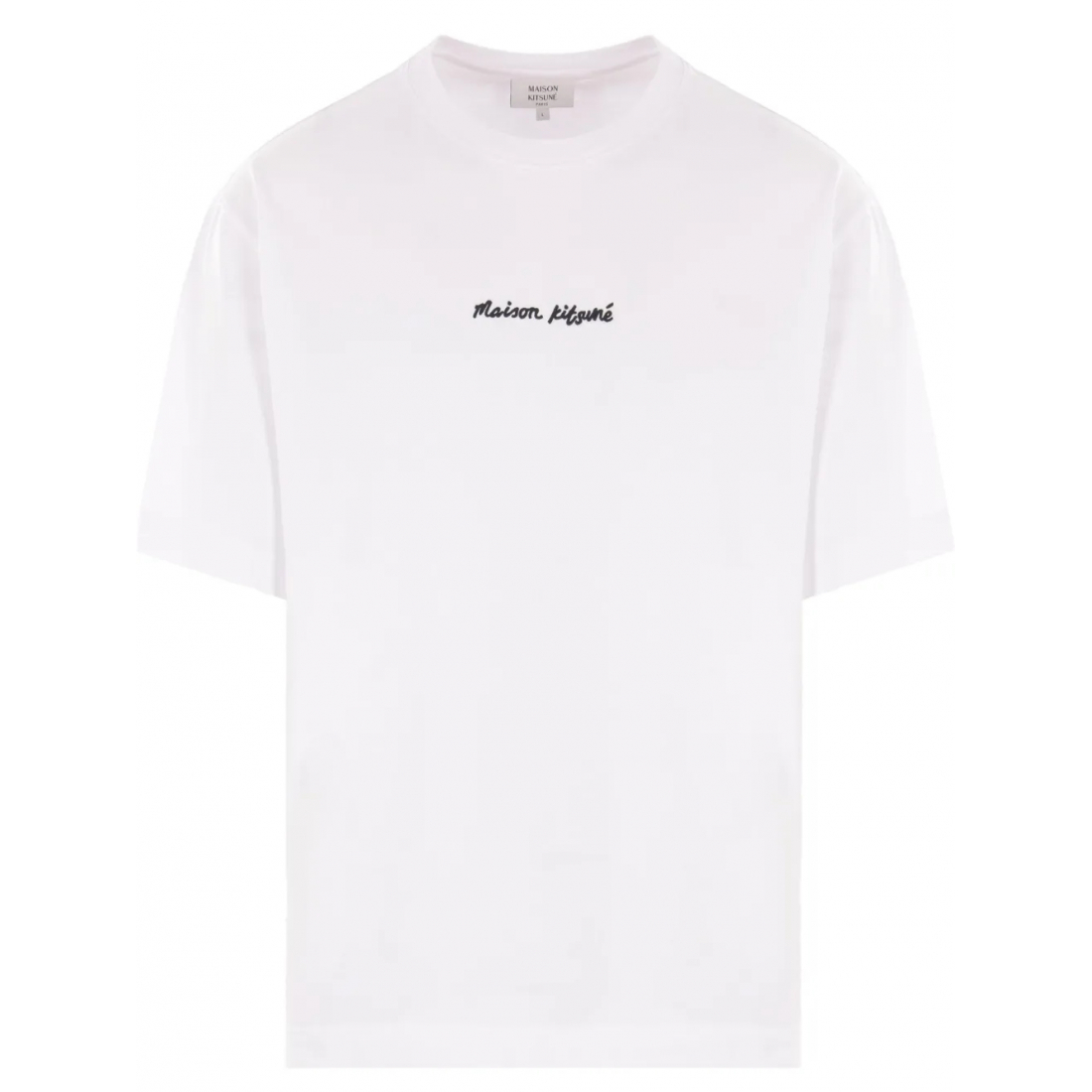 T-shirt 'Logo-Embroidered' pour Hommes