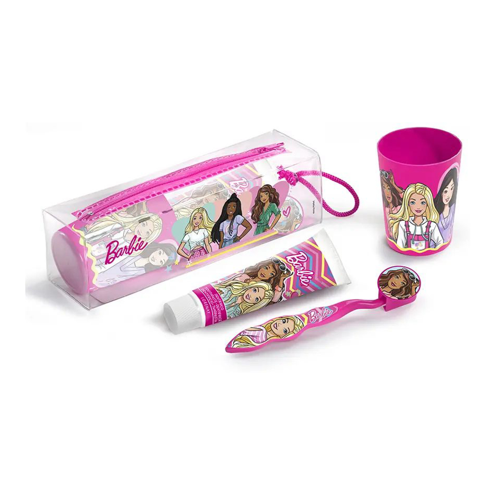 'Barbie' Oral Care Set - 4 Pieces