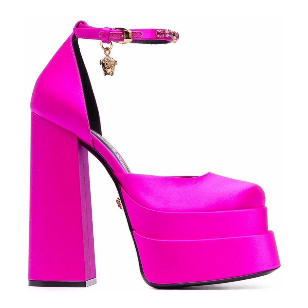 Sandales à semelle plateforme 'Medusa Head Charm' pour Femmes