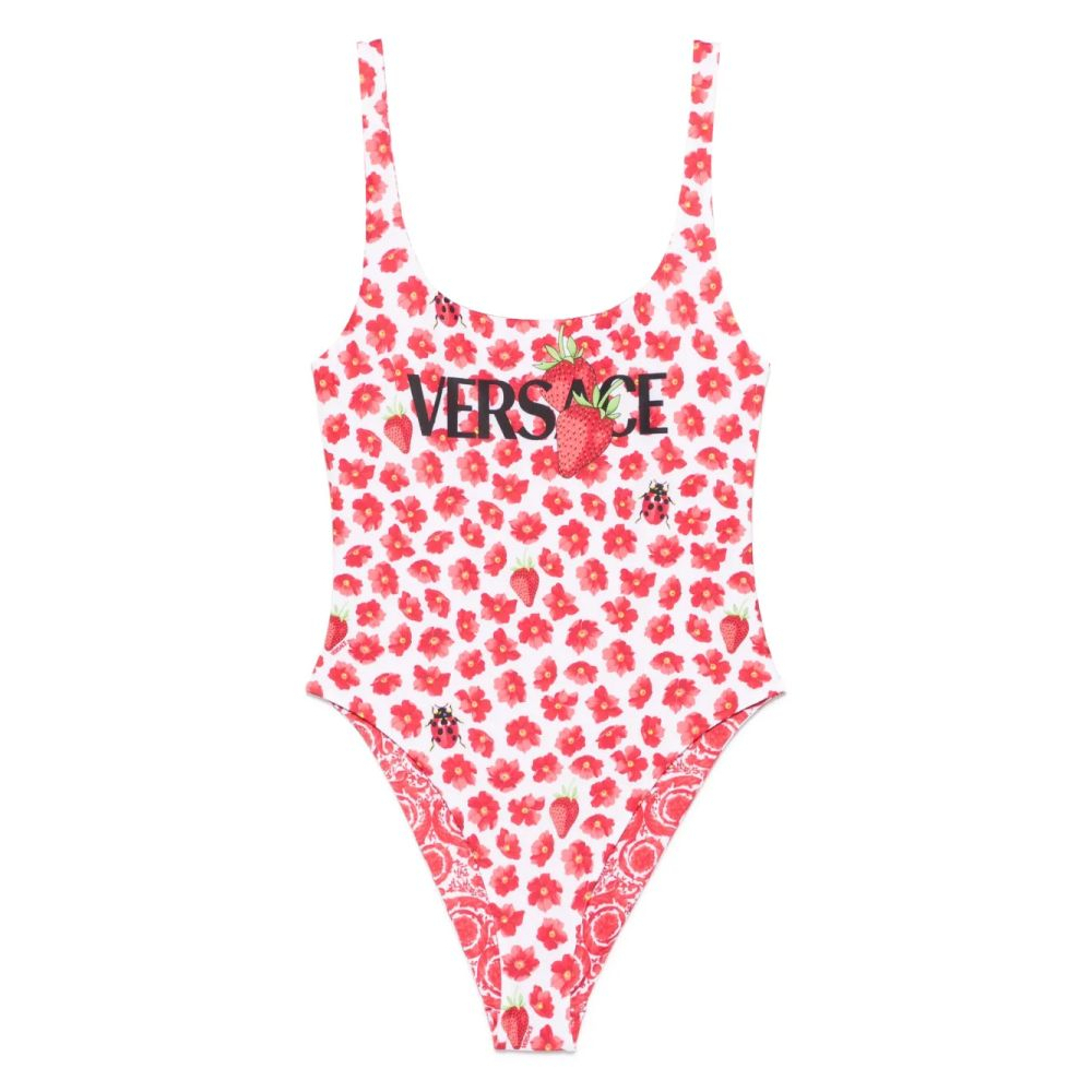 Women's 'Strawberry Garden-Print' Swimsuit