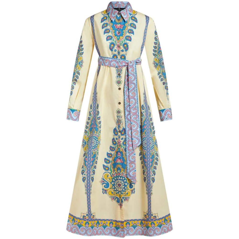 Robe chemise 'Paisley-Print' pour Femmes