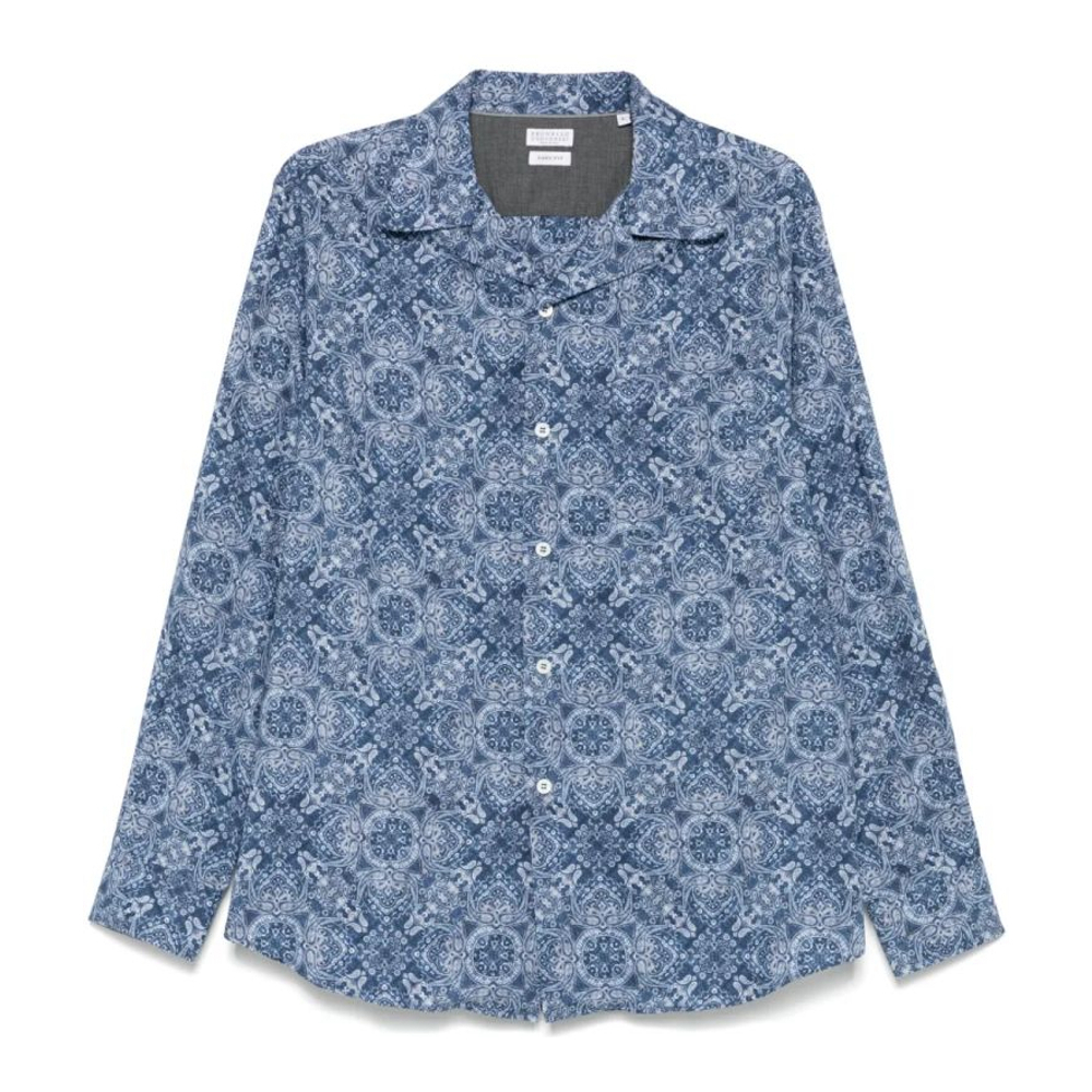 Chemise 'Paisley-Print' pour Hommes