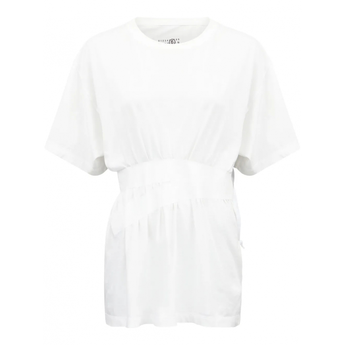 T-shirt 'Tape-Embellished' pour Femmes