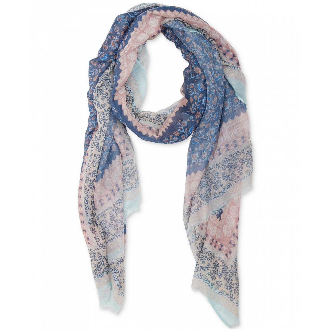 Foulard 'Paisley Bordered Oblong' pour Femmes
