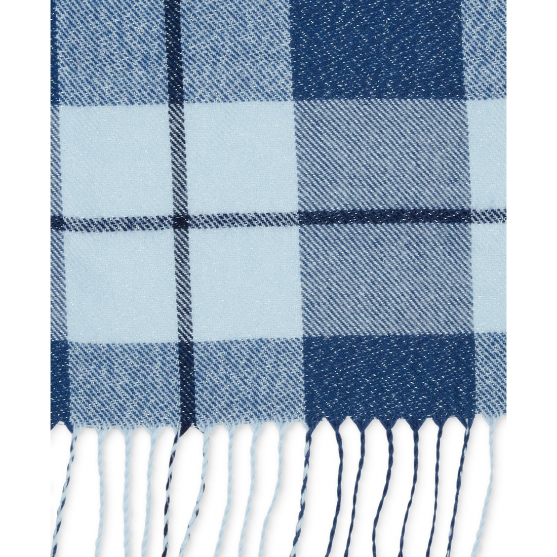 Foulard 'Plaid Fringe-Trim' pour Femmes