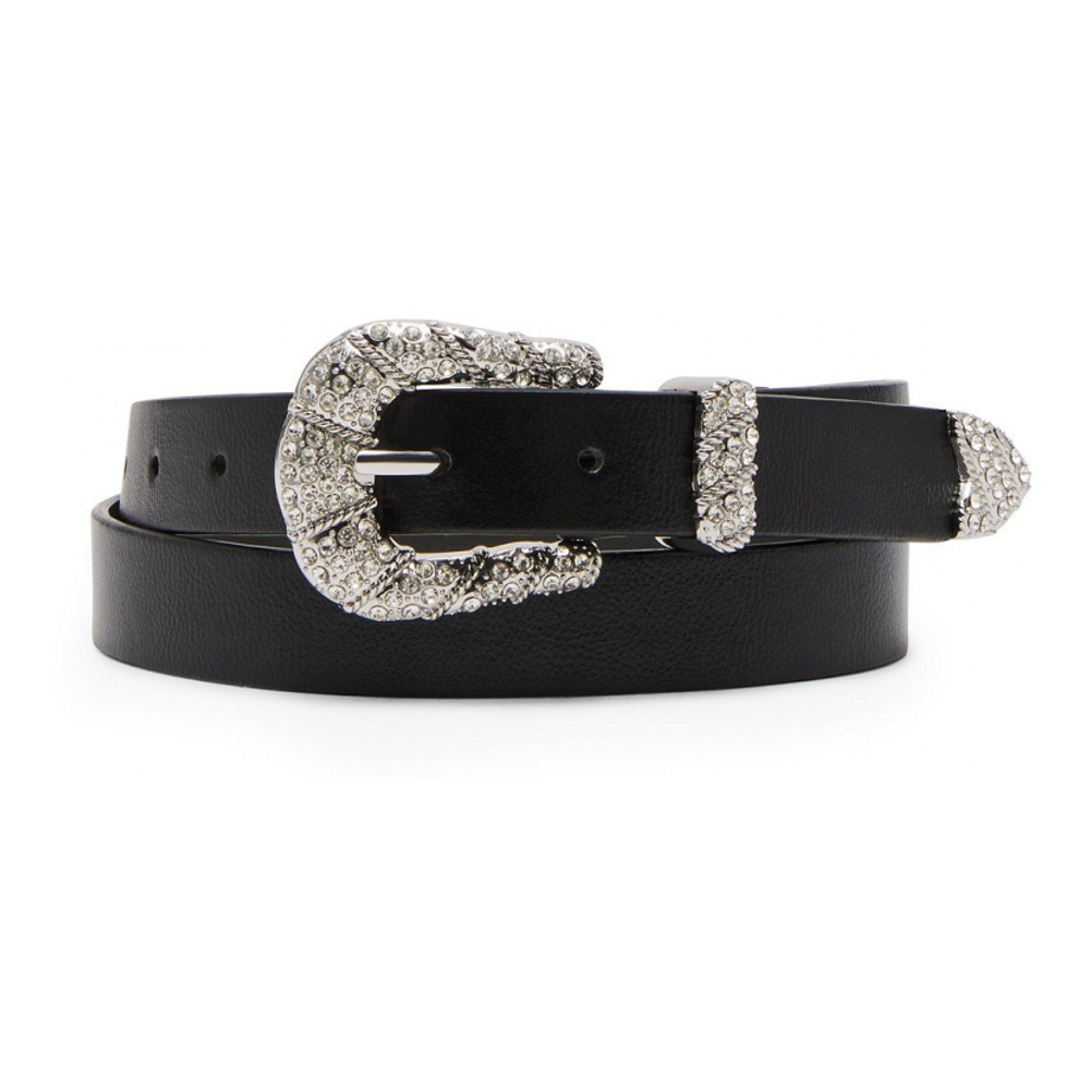 Ceinture 'Embellished Textured' pour Femmes