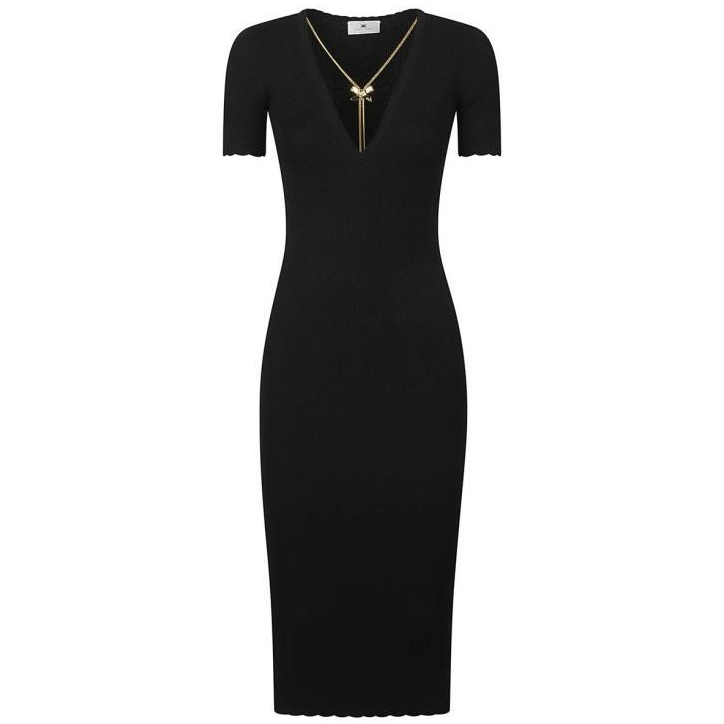 Women's 'With Necklace' Midi Dress