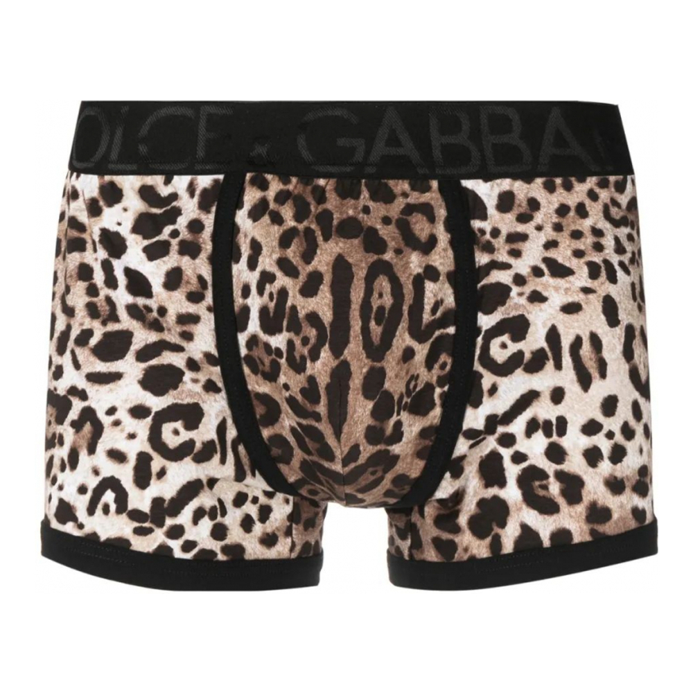 Boxer 'Leopard-Print' pour Hommes