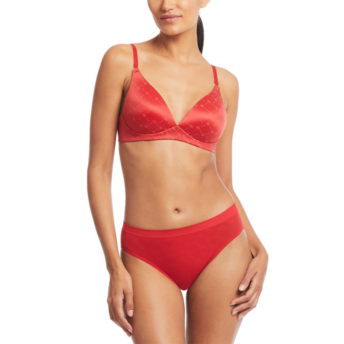 Women's 'Monogram Mesh Jacquard' Bikini Bottom