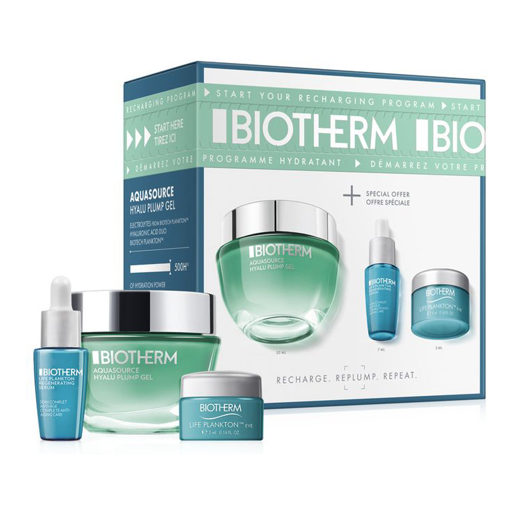 Coffret de soins du visage 'Aquasource Hyalu Plump' - 3 Pièces