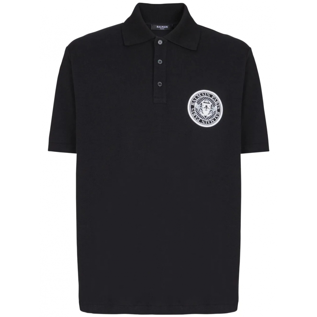 Polo 'Coin-Print' pour Hommes