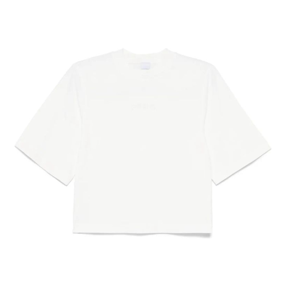 T-shirt 'Embroidered-Logo' pour Femmes