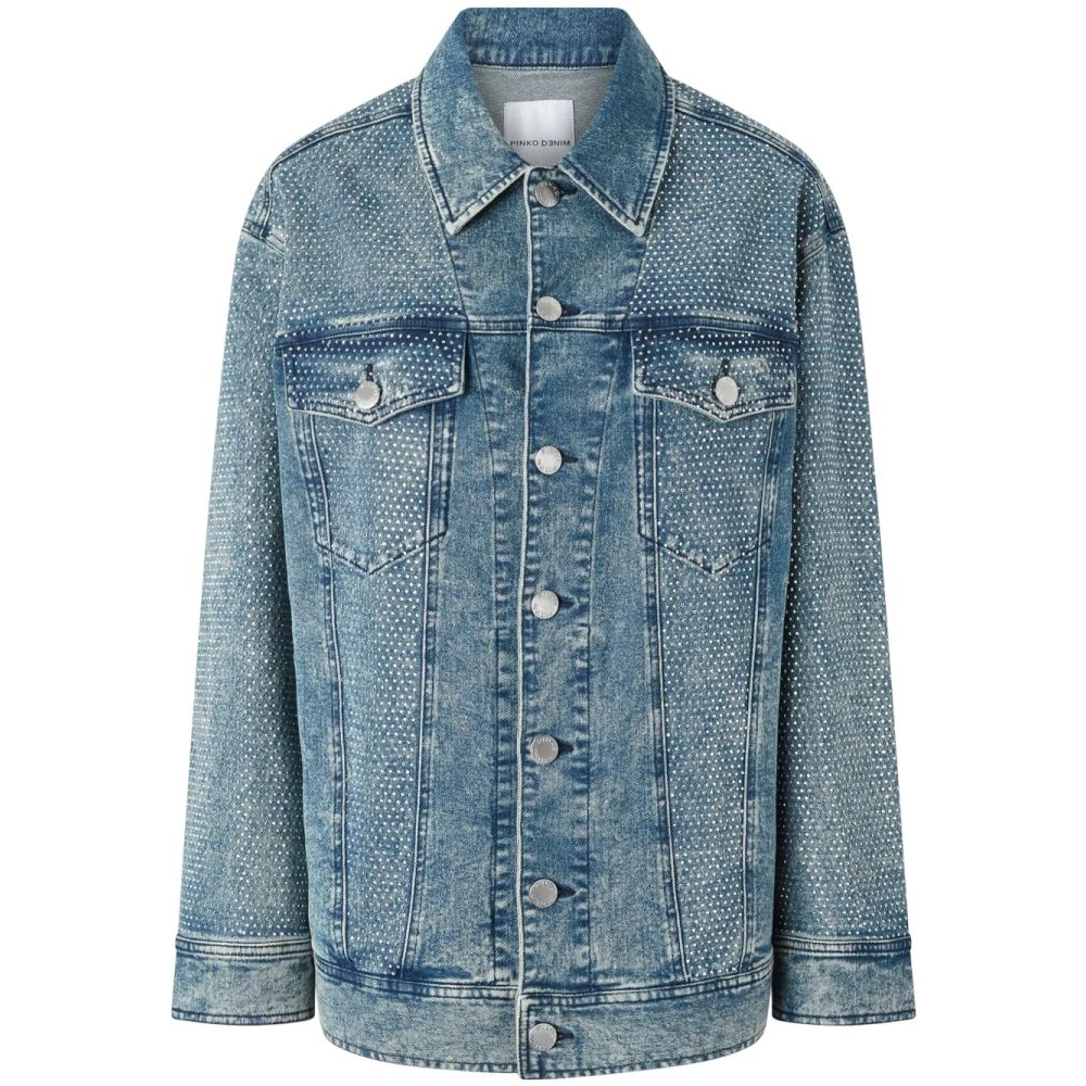Veste en jeans 'Acid-Wash' pour Femmes