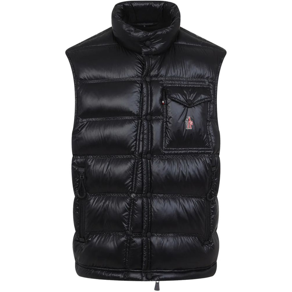 'Logo-Embroidered' Puffer-Weste für Herren