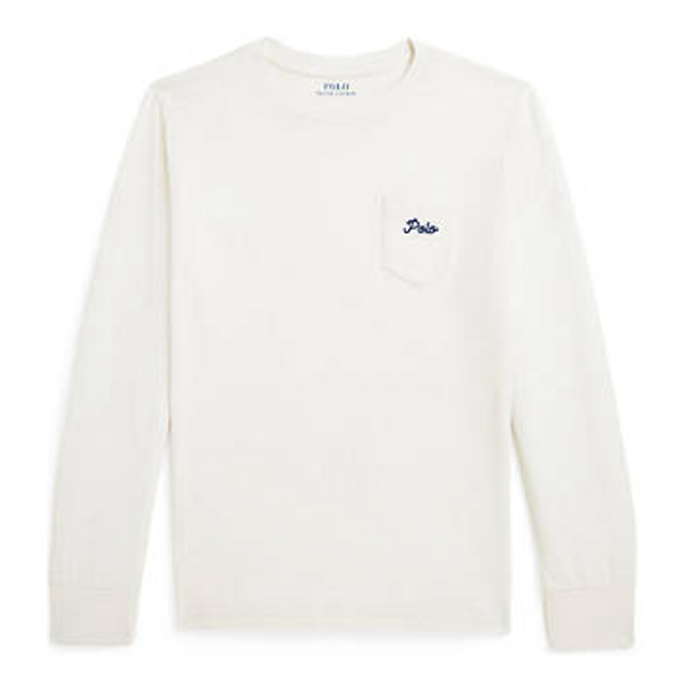 T-Shirt manches longues 'Dog Printed Cotton' pour Grands garçons