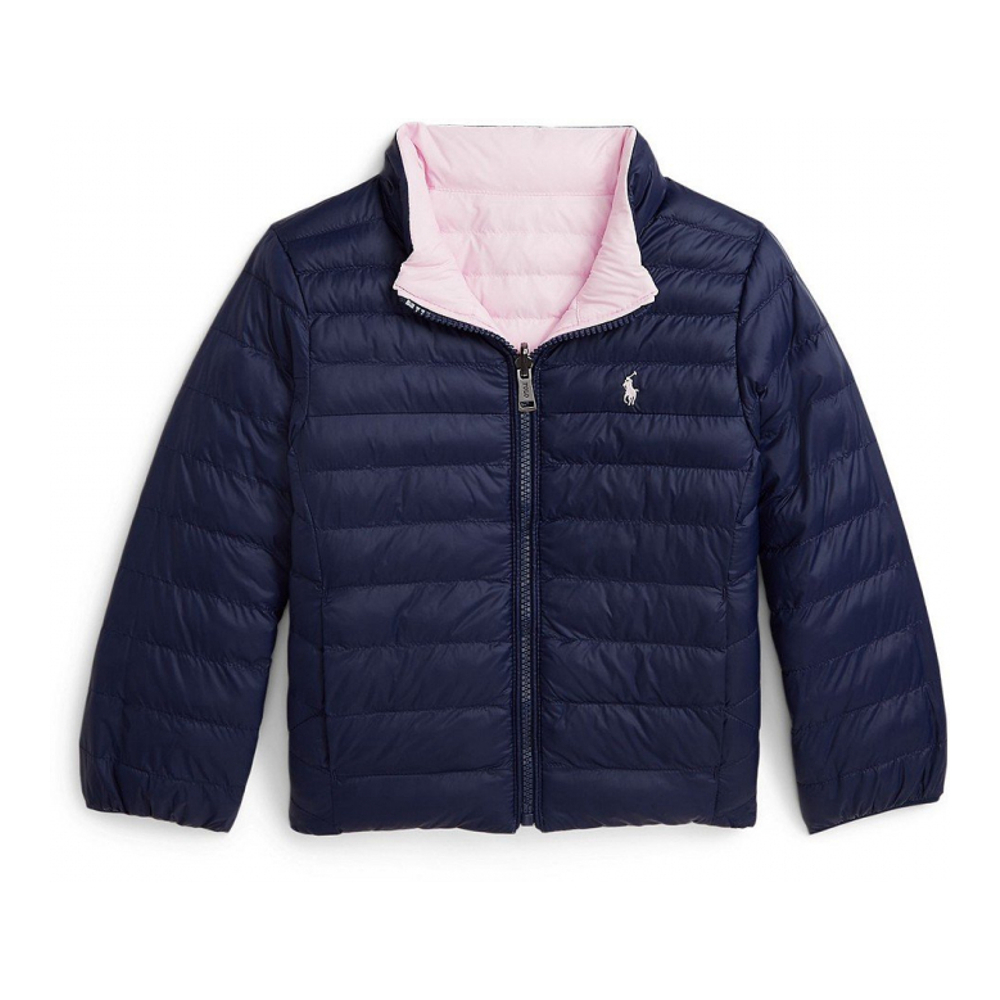 Toddler & Little Boy's 'P-Layer 2 Reversible' Quilted Jacket