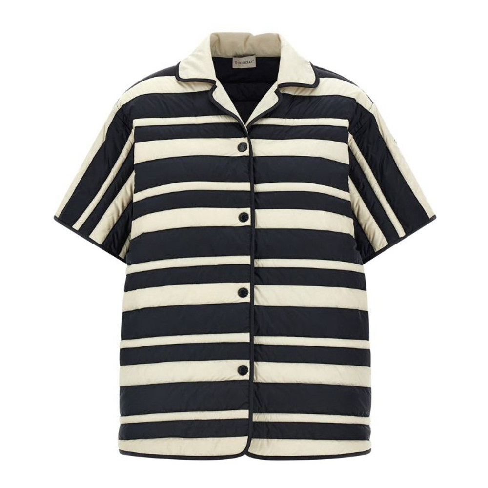 Chemise à manches courtes 'Striped' pour Femmes